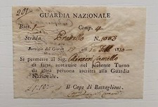 AC934-BOLOGNA GUARDIA NAZIONALE 1820