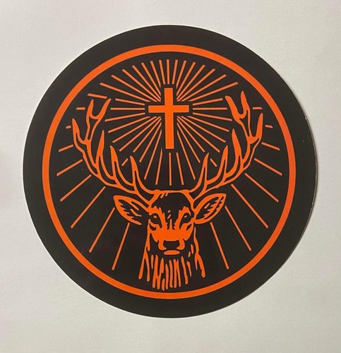 Adesivo logo jägermeister - adesivo,