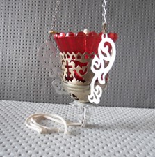 Lampada/lampada candela icona metallo da appendere vintage