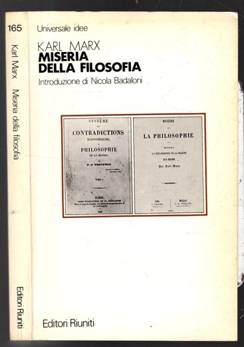 Miseria della filosofia
