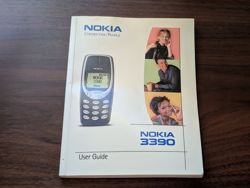 Nokia 3390 user guide - nokia,