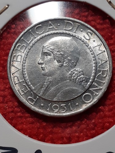 San marino lire - 5, 1931