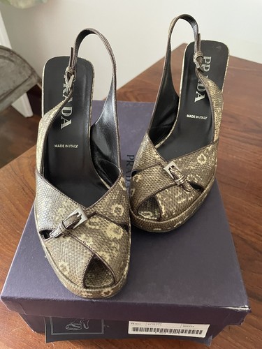 Prada sandali zeppa - prada,
