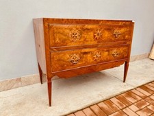 Importante Cassettone Luigi XVI in Noce - Restaurato (in corso d'opera)_car 3099