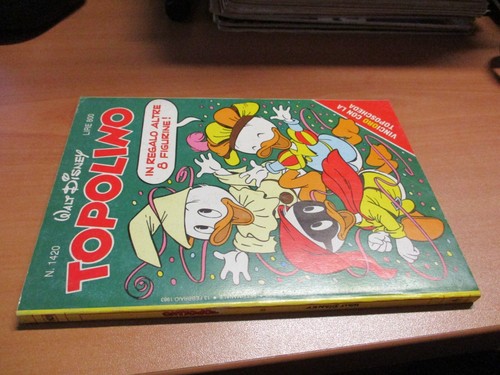 Topolino 1420 con figurine - topolino,