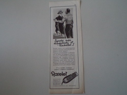 Advertising pubblicità 1938 - advertising,