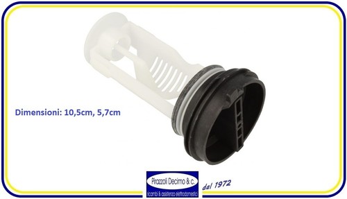 Filtro tappo chiusura pompa - tappo,