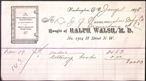 1898 ralph walsh physicians - 1898,
