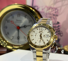 Orologio Tag Heuer Cronografo Automatico Aquaracer Tono Acciaio/Oro CAY2121-0