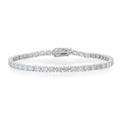 Bracciale tennis con diamanti - con,