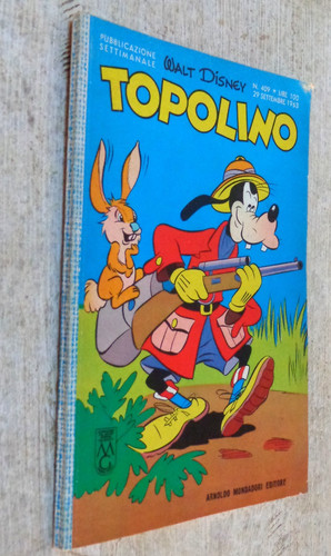 Topolino libretto 409 del - libretto,