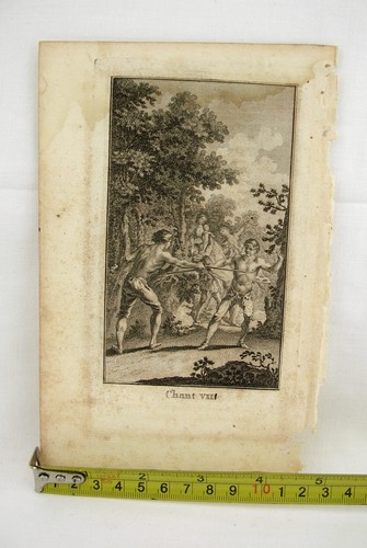 Antica incisione pucelle - antica,