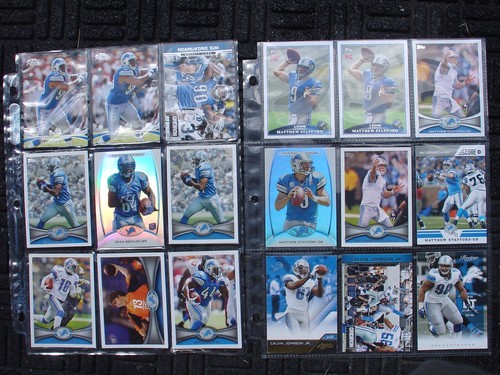 Lotto carte calcio - topps, nfl