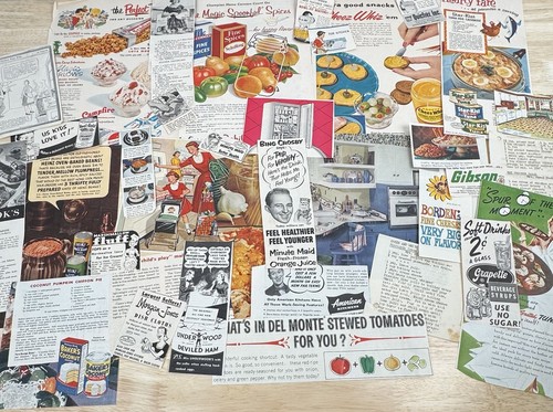 Vintage cucina ephemera retrò - cucina,