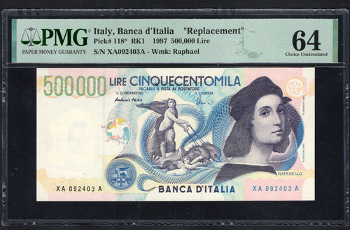 Italia 500 000 lire - 500.000,