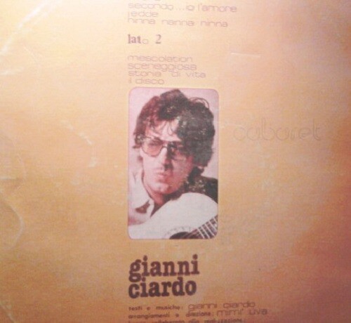 Gianni ciardo secondo io - ciardo, secondo...io
