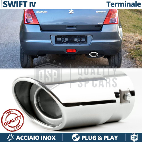 Terminale scarico ovale - terminale,