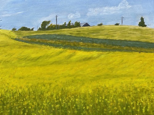 Dipinto olio realista - dipinto,
