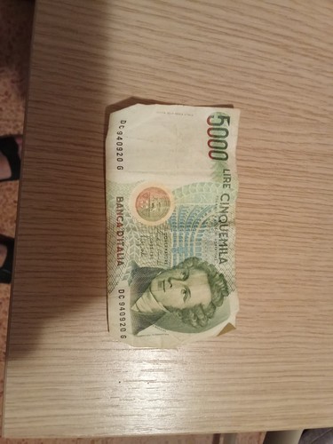 Banconota 5000 lire