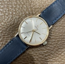 Omega Geneve oro 18 orologio uomo unisex vintage Revisionato