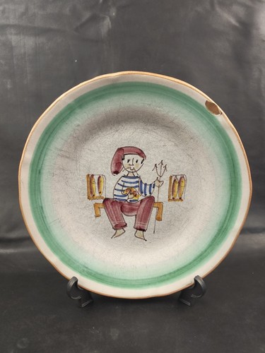 Piatto ceramica vietrese cas - ceramica,