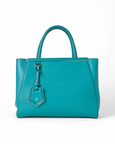 Fendi jours small turchese - small,