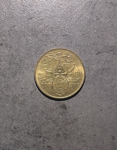 200 lire commemorativa - lire, del