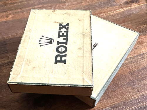Rolex vintage service box - rolex,