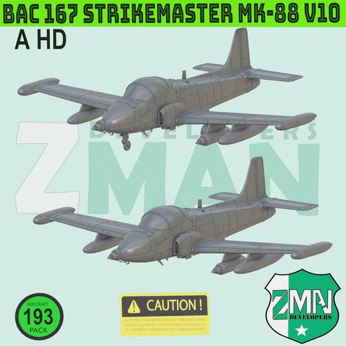 Bac 167 strikemaster - 1/72,