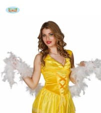 Boa economico in vera piuma BIANCO 180 cm