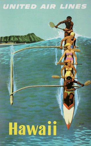 Poster viaggio originale - da,