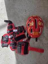 Casco E Ginocchiere Bambini Bici