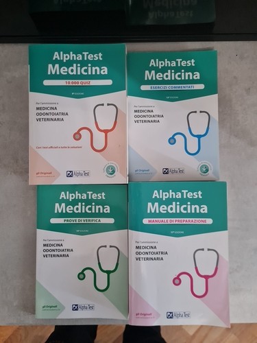 Libri alpha test - medicina,, 4