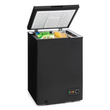 Congelatore Pozzetto Orizzontale Nero Specchio STAYLUX 140 Lt Ventilato Classe E