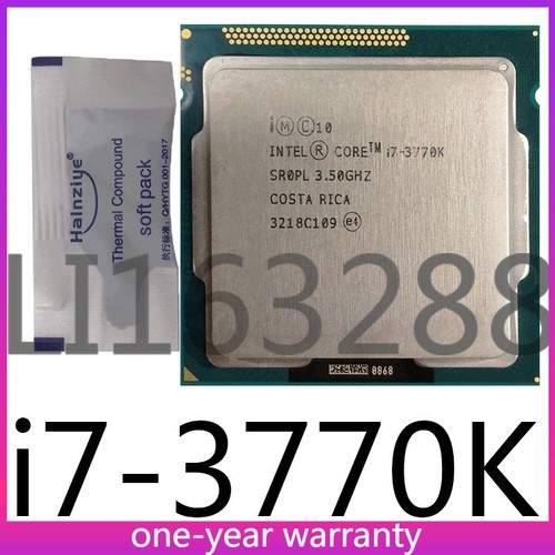 3770k intel core 5 - core, ghz