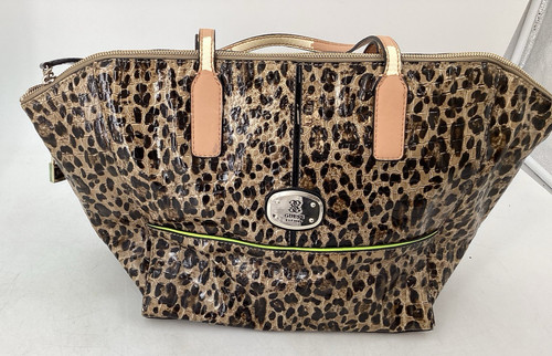 Borsa guess leopardata stampa - guess,