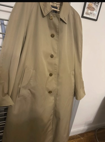 Burberry trench uomo marrone
