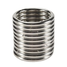 Anelli Macramè Metallo 2