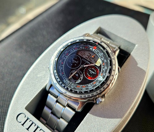 Citizen yacht timer ana digi - yacht,
