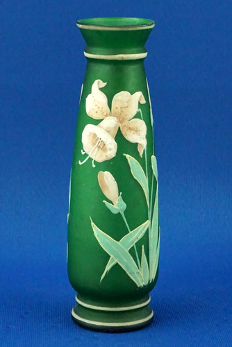 Vaso pasta vetro art nouveau - pasta,