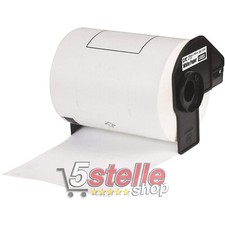 ROTOLO ETICHETTE ADESIVE COMPATIBILE BROTHER DK-11241 102x152 mm CON SUPPORTO