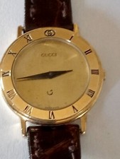 Orologio GUCCI Lady- Gold Plated -Ref.3001L -Very Good Condition- Vintage Watch