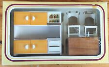 MOBILI PER LA BAMBOLA PUPPEN MOBEL SALA DA PRANZO VINTAGE NEW 