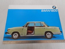 Brochure Originale BMW 1800 IN