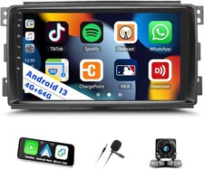 Autoradio Android 13 per Mercedes-Benz Smart Fortwo 451 2005-2010 9" 4Gb+64Gb
