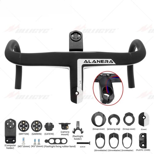 Manubrio superleggero bici in - ,