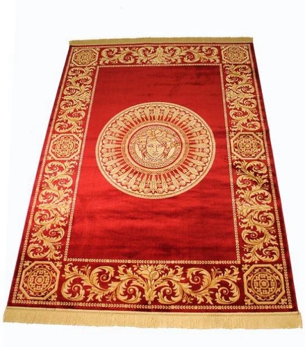 Tappeto rosso 100x140 viscosa