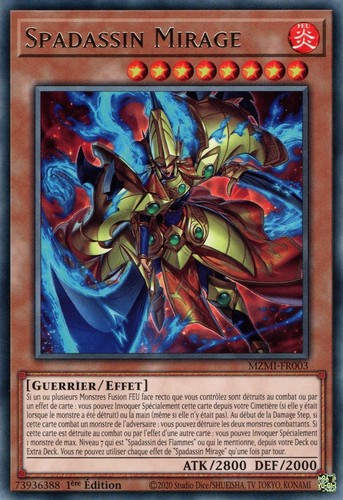 Spadassin mirage - yu-gi-oh!,
