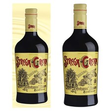 LIQUORE CON PANNA STREGA CREAM ALBERTI 70cl 17% vol IN ASTUCCIO REGALO