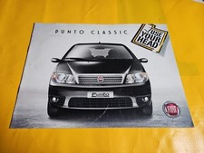 Fiat Punto Classic Brochure In